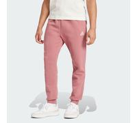 adidas Sportswear Mens Essentials Fleece Regular Tapered Pants - Red Cotton - Size X-Small