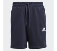 adidas Sportswear Mens Essentials French Terry 3-Stripes Shorts - Navy Cotton - Size 3XL