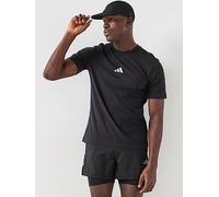 Men's Cotton Fitness T-shirt - Black