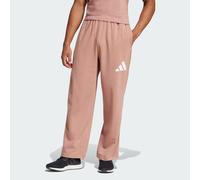 adidas Sportswear Mens Essentials Wide Leg 3 Bar Logo Pants - Rose Gold - Size X-Small