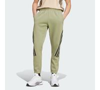 adidas Sportswear Mens Future Icons 3-Stripes Pants - Green - Size X-Small