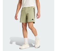 adidas Sportswear Mens Future Icons 3-Stripes Shorts - Green - Size Medium