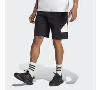 adidas Sportswear Mens Future Icons Badge of Sport Shorts - Black Cotton - Size Small