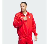 adidas Sportswear Mens Mahomes Track Top - Red Recycled Material - Size 2XL