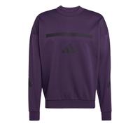 adidas Sportswear Mens New Z.N.E. Sweatshirt - Purple Recycled Material - Size X-Large