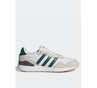 adidas Sportswear Men's Run 60s 4.0 Trainers White, Ftwr White/Coll Green/Grey One, Size 10, Men Ftwr White/Coll Green/Grey One