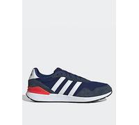 adidas Men's Run 60s 4.0 Shoes, Dark Blue/Cloud White/Aurora Ink, 11 UK