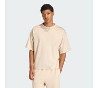 ADIDAS Sportswear Mens Soft Lux Tee - Beige - Size Small