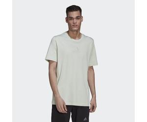 ADIDAS Sportswear Mens Studio Lounge Tee - Green Cotton - Size X-Small