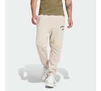 adidas Sportswear Mens x Fortnite Future Icons Small Logo Tracksuit Pants - Beige - Size Large