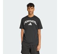 adidas Sportswear Mens X Fortnite Logo Graphic Tee - Black - Size 2XL