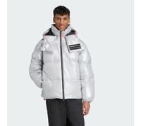 ADIDAS Sportswear Mens x Moon Boot Padded Jacket - Silver - Size Medium