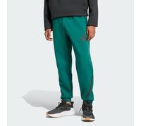 adidas Sportswear Mens Z.N.E. Pants - Forest Green Recycled Material - Size Medium (Short)