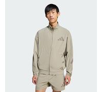adidas Sportswear Mens Z.N.E. Woven Track Top - Beige - Size Small