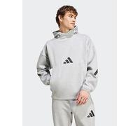 adidas Sportswear Mens ZNE Hoodie - Grey, Medium Grey Heather, Size 2Xl, Men Medium Grey Heather