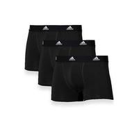 adidas Sportswear Pack of 3 Retro Active Flex Cotton Boxer Shorts Black