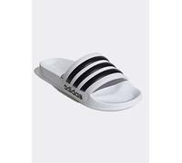 adidas Unisex Adilette Shower Slides Cloud White/Core Black/Cloud White 6 UK 39 EU