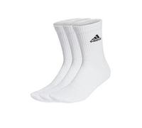 adidas Sportswear Unisex 3 Pack Cushioned Crew Socks, White/Black, Size Xs, Men White/Black