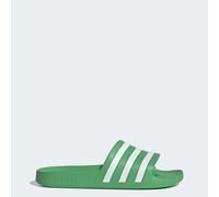 adidas Sportswear Unisex Adilette Aqua Slides - Green - Size UK 8