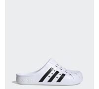 adidas Sportswear Unisex Adilette Clogs - White & Black - Size UK 6