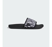 adidas Sportswear Unisex Adilette Comfort Slides - Black/White - Size UK 5