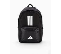 adidas Unisex Classic Back to School 3 Stripes Backpack Black