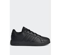 adidas Sportswear Unisex Kids Grand Court 2.0 Trainers - Black, Core Black/Core Black/Grey Six, Size 13 Younger Core Black/Core Black/Grey Six