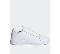 adidas Sportswear Unisex Kids Grand Court 2.0 Trainers - White, Ftwr White/Ftwr White/Grey One, Size 5.5 Older Ftwr White/Ftwr White/Grey One