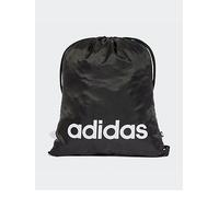 adidas Unisex Linear Gymsack, Black/White, One Size
