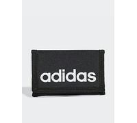 adidas Sportswear Unisex Linear Wallet, Black/White, Men Black/White