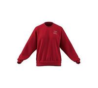 adidas Sportswear Women's 3 Stripes Studio Fl Hoodie, Red, Size S, Women Red