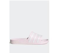 adidas Sportswear Womens Adilette Aqua Sliders, Almost Pink/White/Almost Pink, Size 6, Women Almost Pink/White/Almost Pink
