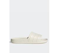 adidas Sportswear Womens Adilette Aqua Slides, Owhite/Owhite/Owhite, Size 6, Women Owhite/Owhite/Owhite