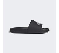 adidas Sportswear Womens Adilette Shower Slides - Black/White - Size UK 5