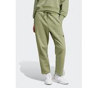 adidas Sportswear Women's All Szn Fleece Barrel Leg Joggers - Green, Green, Size M, Women Green