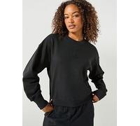 adidas Sportswear Women's All Szn Fleece Loose Sweatshirt, Black, Size 2Xl, Women Black
