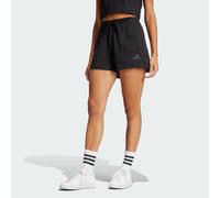 adidas Sportswear Womens ALL SZN French Terry Shorts - Black Cotton - Size Large