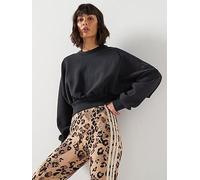 adidas WOMEN ADULT SOFT LUX LOOSE SWEATSHIRT M Black