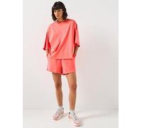 adidas Sportswear Women's All Szn Soft Lux Loose Tee, Semi Turbo, Size Xl, Women Emi Turbo
