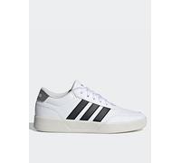 adidas Women's BREAKNET 3.0 Shoes, FTWR White/core Black/Silver met., 4 UK