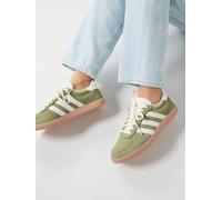 adidas Sportswear Women's Breaknet Sleek, Tengrn/Cwhite/Gum3, Size 4, Women Tengrn/Cwhite/Gum
