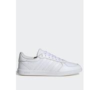 adidas Sportswear Women's Breaknet Sleek Trainer, Ftwwht/Ftwwht/Cwhite, Size 4, Women Ftwwht/Ftwwht/Cwhite