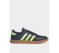 adidas Sportswear Women's Breaknet Sleek Trainers, Legend Ink/Hi-Res Yellow/Gum10, Size 5, Women Legend Ink/Hi-Res Yellow/Gum