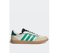 adidas Sportswear Womens Breaknet Sleek Trainers - Off White/Court Green/Co Black, Off White/Court Green/Co Black, Size 6, Women Off White/Court Green/Co Black