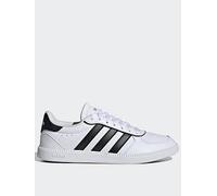 adidas Sportswear Women's Breaknet Sleek Trainers - White/Black, Ftwr White/Core Black/Gold Met, Size 8, Women Ftwr White/Core Black/Gold Met