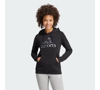 adidas Sportswear Womens Camo Graphic Hoodie - Black Cotton - Size X-Small