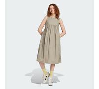 adidas Sportswear Womens City Escape Summer Dress - Beige Recycled Material - Size Small