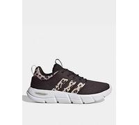 adidas Sportswear Women's Cloudfoam Flex Elastic Lace Trainers, Auco/Crli/Cwhite, Size 3.5, Women Auco/Crli/Cwhite
