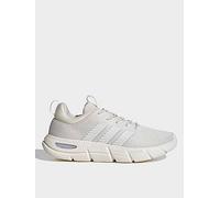 adidas Sportswear Women's Cloudfoam Flex Elastic Lace Trainers, Cwhite/Cwhite/Msilve, Size 4, Women Cwhite/Cwhite/Msilve