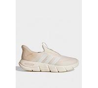 adidas Sportswear Womens Cloudfoam Flex Lounge Rapidfit Slip-on Trainers, Wonwhi/Owhite/Sanstr, Size 5, Women Wonwhi/Owhite/Sanstr